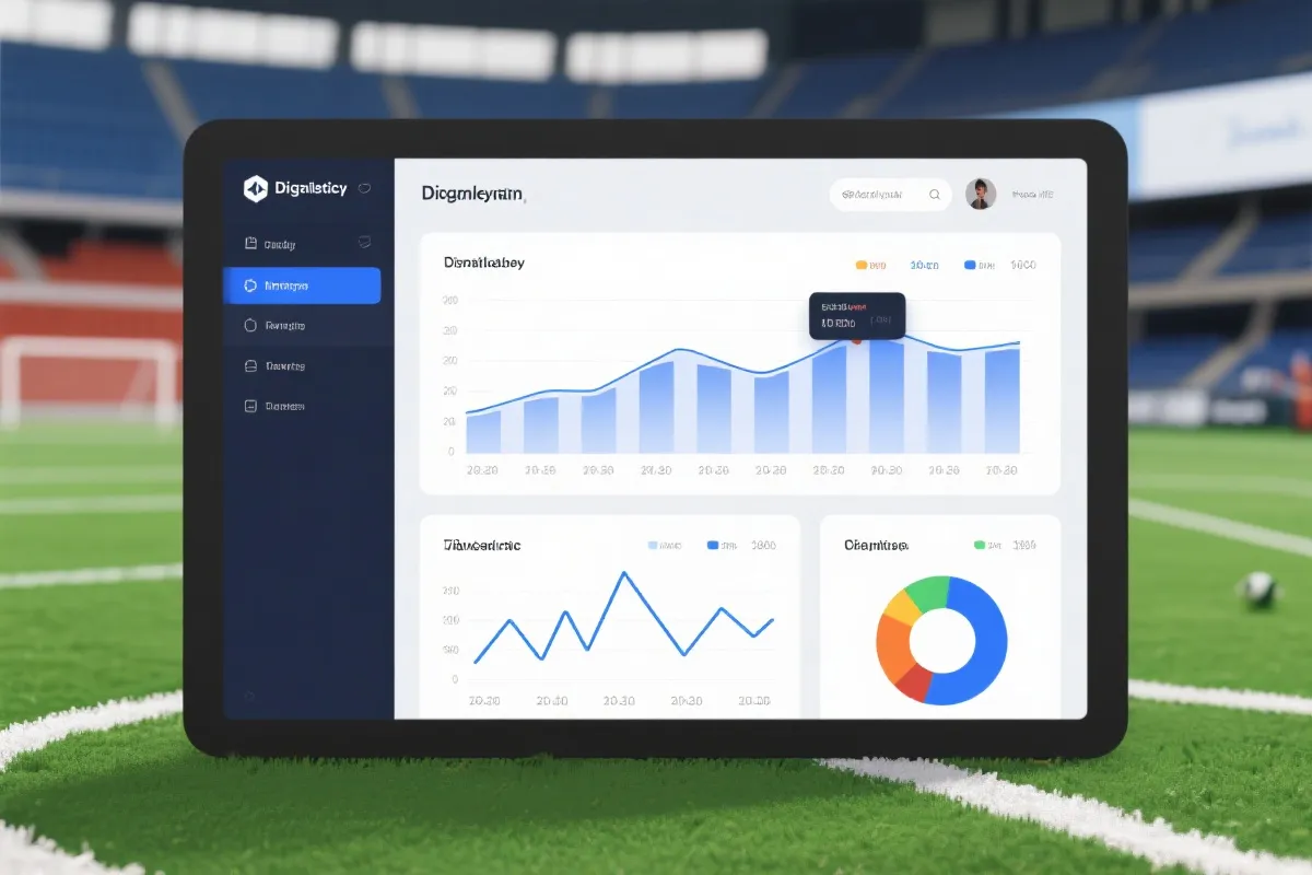 雷速体育 数据可视化示意图